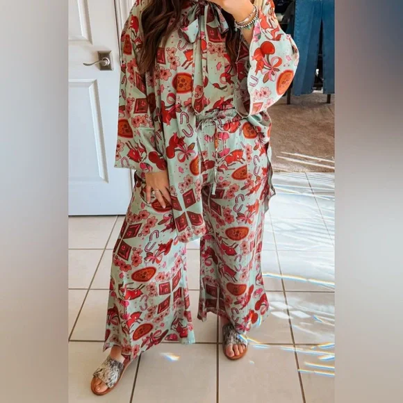 Lady The Brand: Lady Cherie Set festival matching set outfit rodeo country - Picture 3 of 12